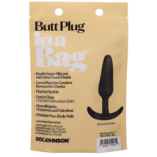 Butt Plug 3'' / 8 Cm