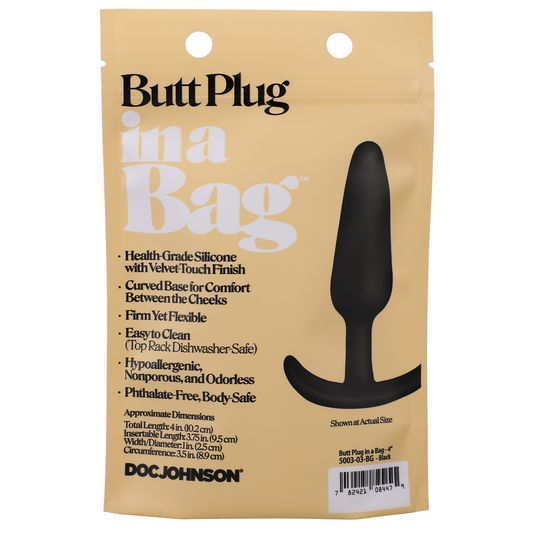 Butt Plug 4'' / 10 Cm