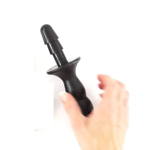 Doc Johnson Black Handle 21 Cm - Erovibes.nl