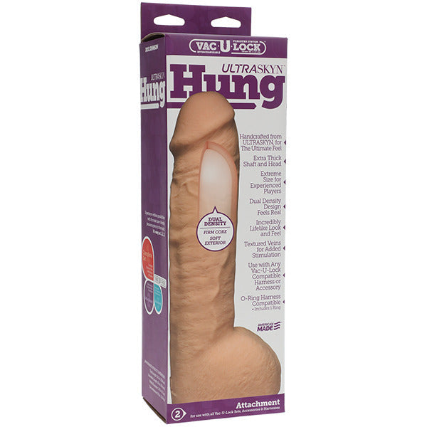 Doc Johnson Vac-U-Lock Ultraskyn Hung Dildo 32 cm - Erovibes.nl