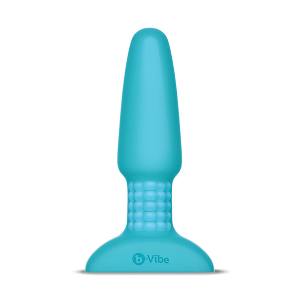B-Vibe - Rimming Remote Control Plug 2 Blauw