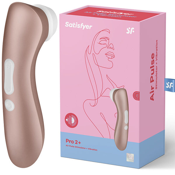 Satisfyer Pro 2 + Luchtdruk Vibrator met extra vibratie Voordeelpakket (NEW)