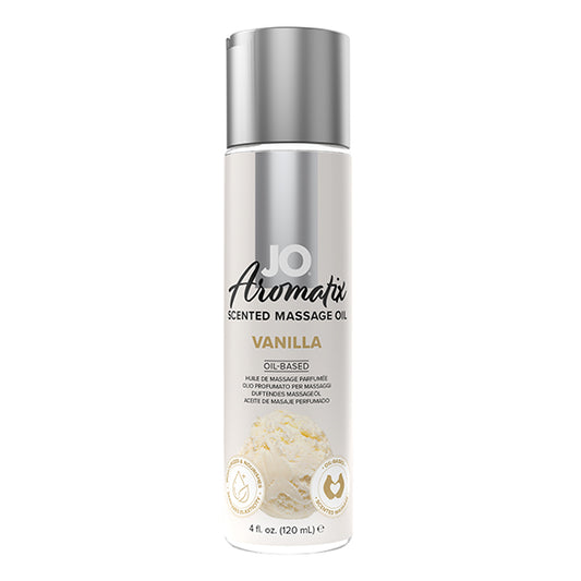 System Jo - Aromatix Scented Massage Oil Vanilla 120 ml