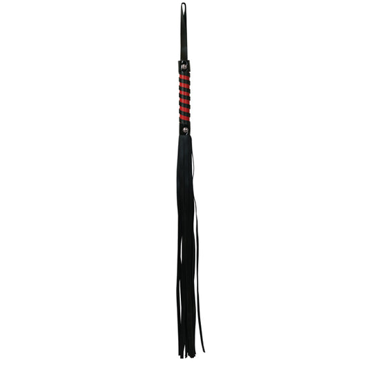 Sportsheets -  Sex & Mischief Red & Black Stripe Flogger