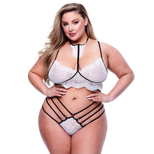 Afbeelding in Gallery-weergave laden, Baci 2pc Strappy Lace Bra &amp; Panty Set Queen
