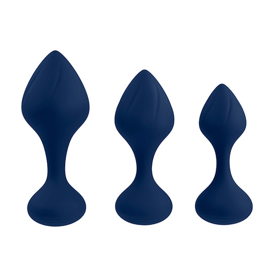 PLAYBOY PLEASURE - TAIL TRAINER ANAL TRAINING SET NAVY