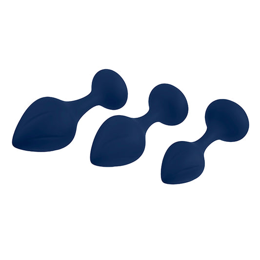 PLAYBOY PLEASURE - TAIL TRAINER ANAL TRAINING SET NAVY