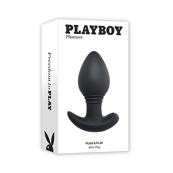 Playboy Pleasure - Plug and Play Buttplug Black