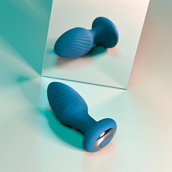 PLAYBOY PLEASURE - SPINNING TAIL TEASER - TEAL