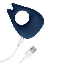Afbeelding in Gallery-weergave laden, Loveline Pointed Vibrerende Penisring Blauw
