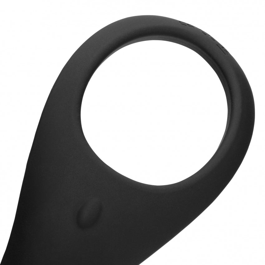 Loveline Pointed Vibrerende Penisring Zwart