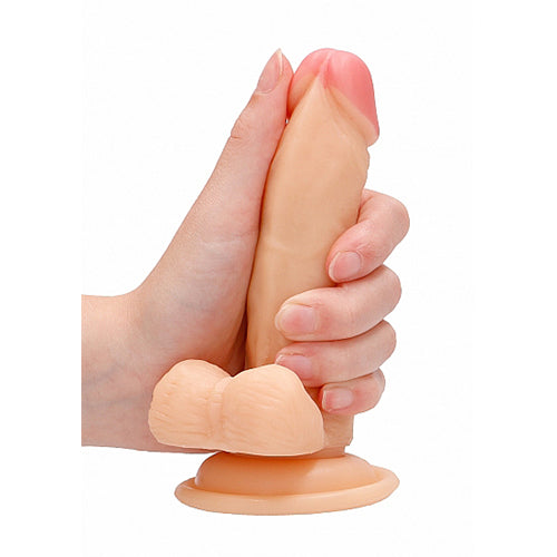 RealRock Realistische Vibrator Blank Met Afstandsbediening 15,2 cm