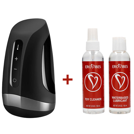 Satisfyer Men Masturbator Heat Voordeelpakket