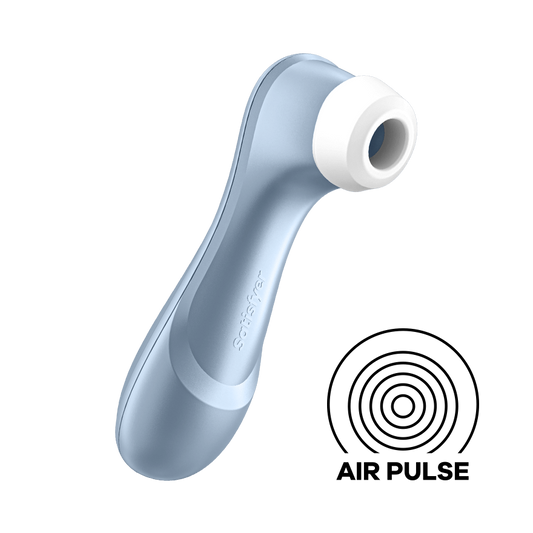 Satisfyer Pro 2 Luchtdruk Vibrator Blauw Voordeelpakket