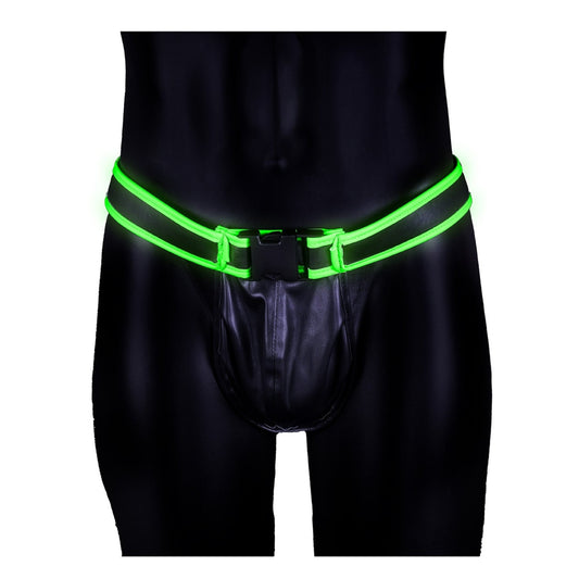 Ouch! Glow in the Dark Jockstrap met Gesp #1