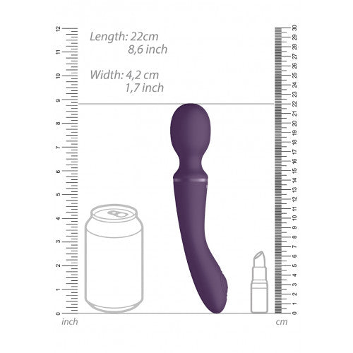 Vive Enora Dubbele Magic Wand Massager 22 Cm