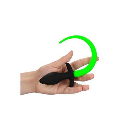 Ouch! Glow in the Dark Puppy Staart Plug