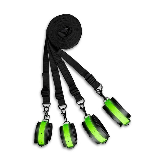 Ouch! Glow in the Dark Bevestigingsset voor Bedboeien